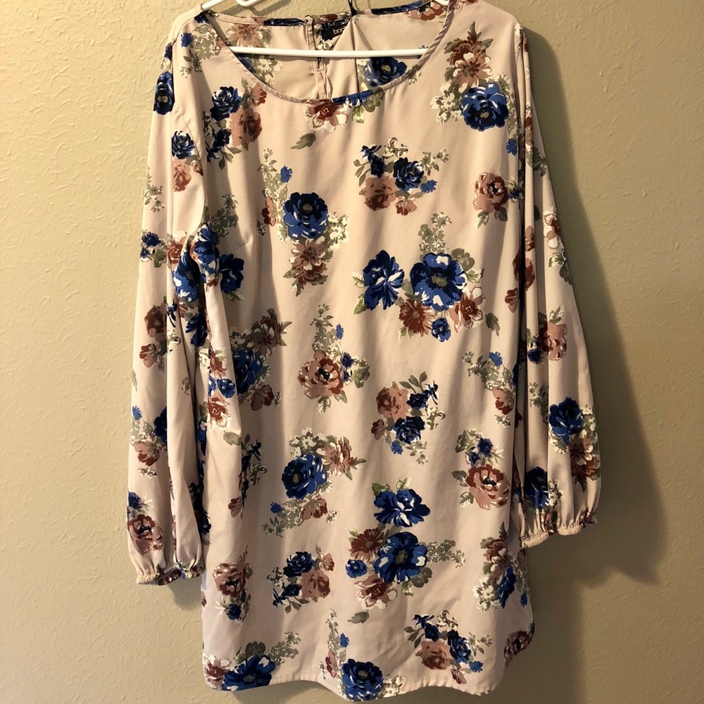 Boohoo floral dress